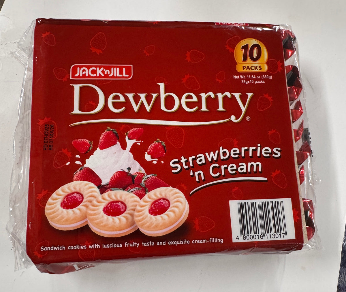 Dewberry Strawberries n Cream 10pk