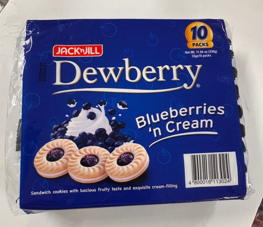 Dewberry Blueberries n Cream 10pk